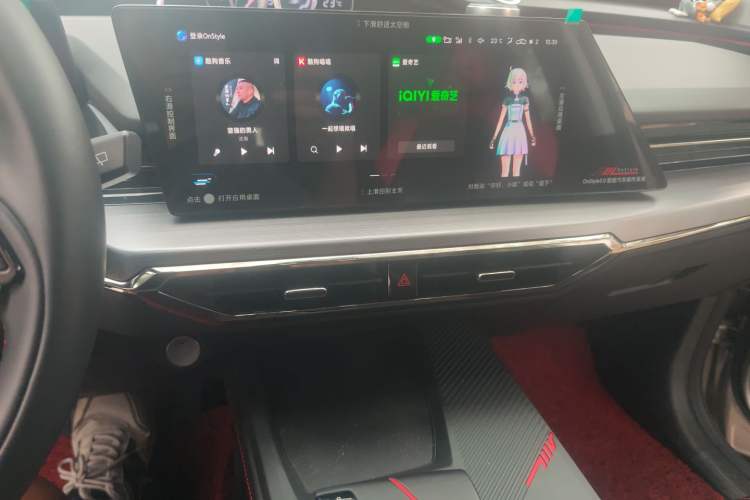 Used CHANGAN OSHAN Z6 2022 Blue Whale 1.5T DCT Luxury Model Audio And AC Panel