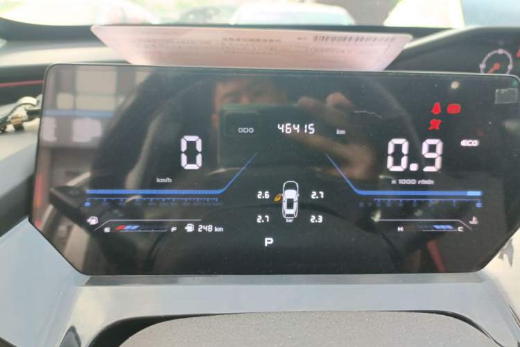 Used CHANGAN OSHAN Z6 2022 Blue Whale 1.5T DCT Luxury Model Instrument Cluster