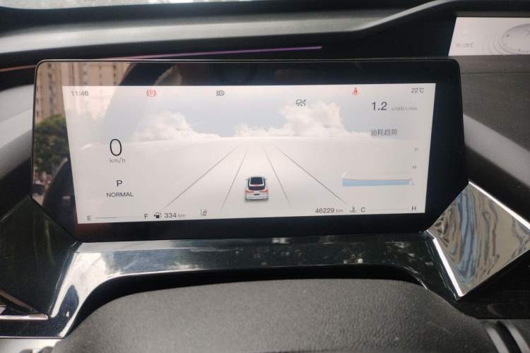 Used CHANGAN OSHAN Z6 2022 Blue Whale 1.5T DCT Smart Navigation Model Instrument Cluster