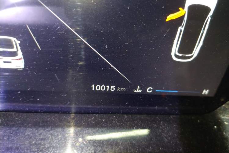 Used CHANGAN OSHAN Z6 2022 Blue Whale 1.5T DCT Smart Edition Odometer Close Up