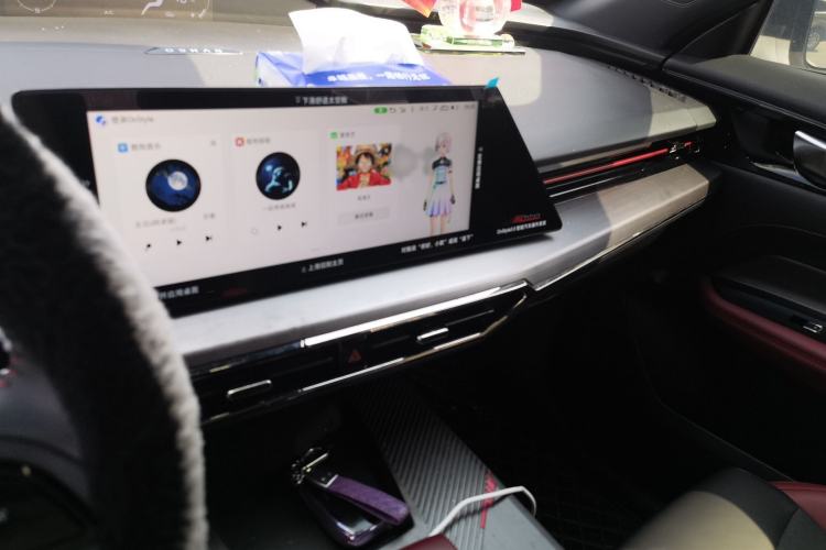 Used CHANGAN OSHAN Z6 2023 Blue Whale 1.5T DCT Smart Luxury Model Audio And AC Panel