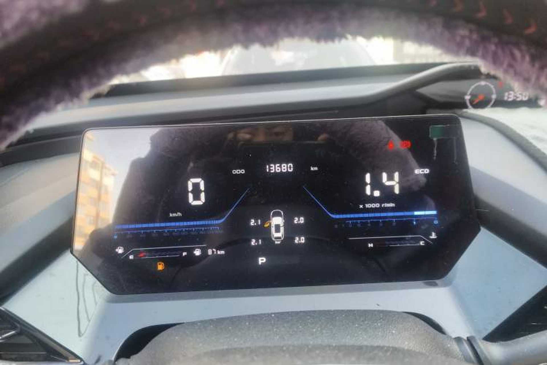 Used CHANGAN OSHAN Z6 2023 Blue Whale 1.5T DCT Smart Enjoyment Model Instrument Cluster