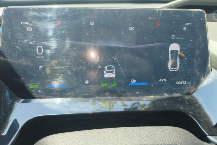 Used CHANGAN OSHAN Z6 New Energy 2022 Blue Whale iDD 150KM Flagship PLUS Smart Parking Edition Instrument Cluster