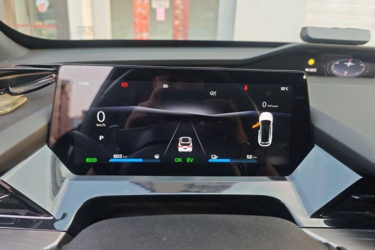 Used CHANGAN OSHAN Z6 New Energy 2022 Blue Whale iDD 150KM Flagship PLUS Smart Parking Edition Instrument Cluster