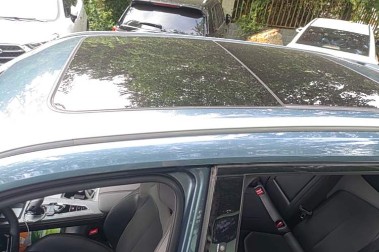 Used CHANGAN OSHAN Z6 New Energy 2022 Blue Whale iDD 150KM Flagship PLUS Smart Parking Edition Roof