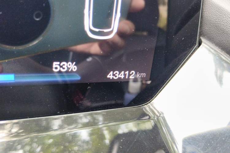 Used CHANGAN OSHAN Z6 New Energy 2022 Blue Whale iDD 150KM Flagship PLUS Odometer Close Up