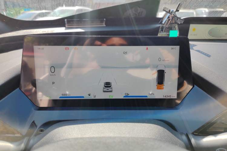 Used CHANGAN OSHAN Z6 New Energy 2022 Blue Whale iDD 150KM Flagship PLUS Instrument Cluster