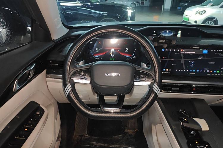 Used CHANGAN OSHAN Z6 New Energy 2022 Facelift Blue Whale iDD 150KM Flagship PLUS Smart Parking Edition Steering Wheel