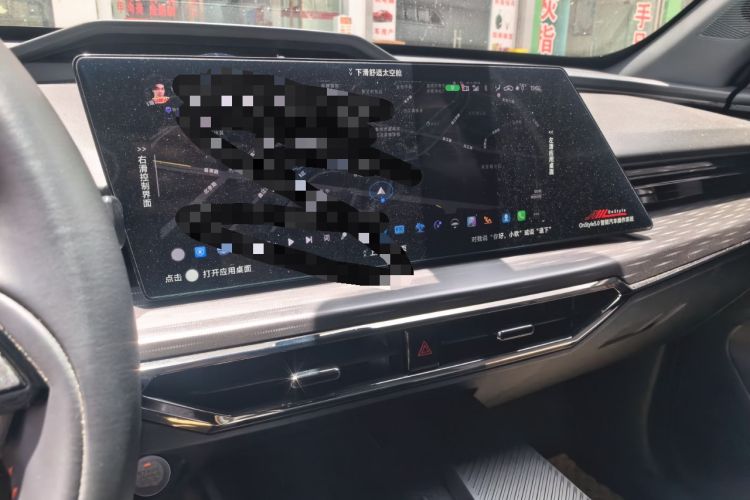 Used CHANGAN OSHAN Z6 New Energy 2022 Blue Whale iDD 150KM Flagship PLUS Audio And AC Panel