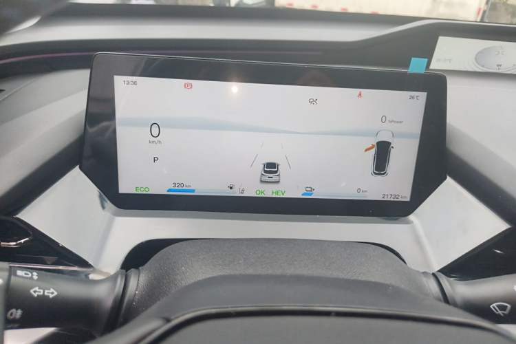 Used CHANGAN OSHAN Z6 New Energy 2022 Blue Whale iDD 150KM Flagship PLUS Instrument Cluster