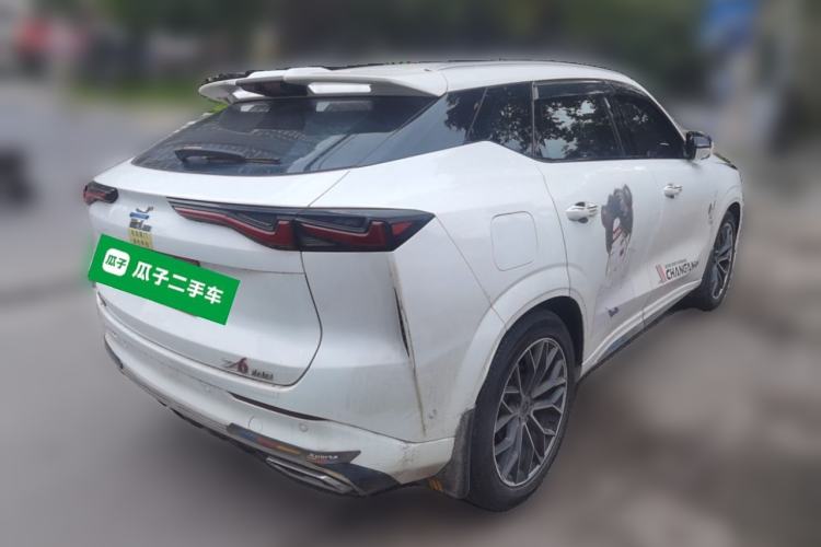 Used CHANGAN OSHAN Z6 New Energy 2022 Blue Whale iDD 150KM Flagship PLUS Smart Parking Edition Rear Right 45 Deg