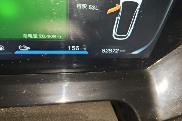 Used CHANGAN OSHAN Z6 New Energy 2023 ZhiDian iDD 150KM Flagship PLUS Smart Parking Edition Odometer Close Up