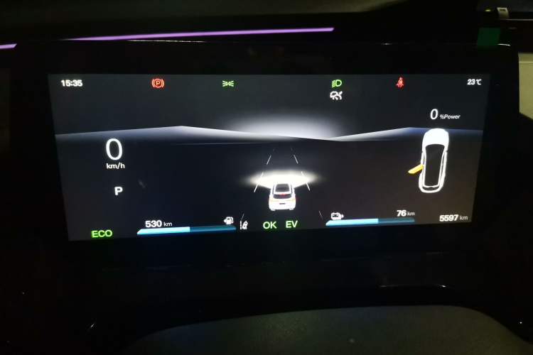 Used CHANGAN OSHAN Z6 New Energy 2023 ZhiDian iDD 150KM Flagship PLUS Instrument Cluster