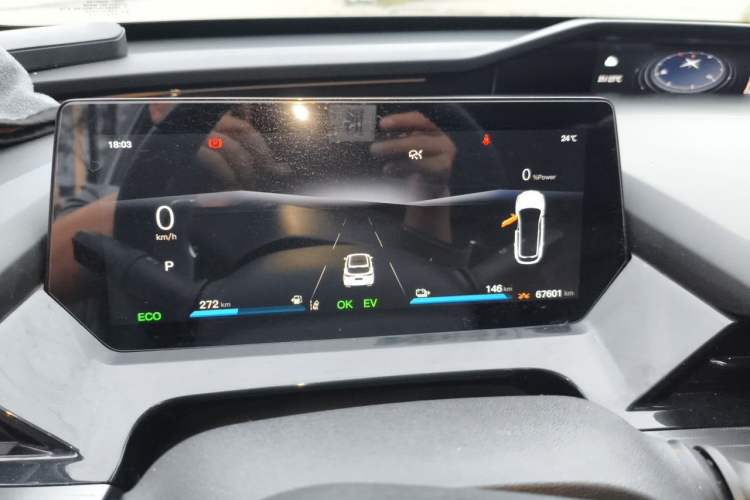 Used CHANGAN OSHAN Z6 New Energy 2023 ZhiDian iDD 150KM Flagship PLUS Instrument Cluster
