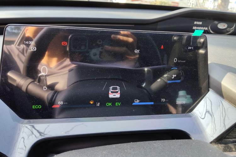 Used CHANGAN OSHAN Z6 New Energy 2023 ZhiDian iDD 150KM Flagship PLUS Instrument Cluster