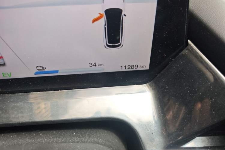 Used CHANGAN OSHAN Z6 New Energy 2023 ZhiDian iDD 150KM Flagship PLUS Smart Parking Edition Odometer Close Up