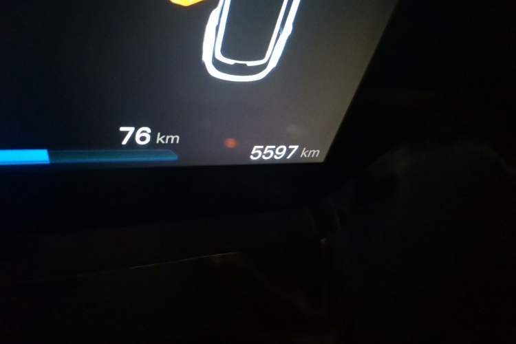 Used CHANGAN OSHAN Z6 New Energy 2023 ZhiDian iDD 150KM Flagship PLUS Odometer Close Up