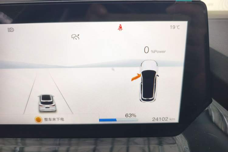 Used CHANGAN OSHAN Z6 New Energy 2023 ZhiDian iDD 150KM Flagship PLUS Odometer Close Up
