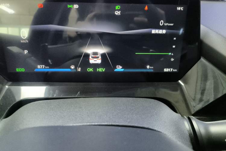 Used CHANGAN OSHAN Z6 New Energy 2023 ZhiDian iDD 150KM Flagship PLUS Smart Parking Edition Odometer Close Up