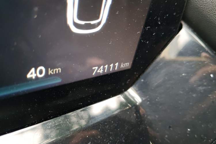 Used CHANGAN OSHAN Z6 New Energy 2023 ZhiDian iDD 150KM Flagship PLUS Smart Parking Edition Odometer Close Up