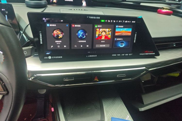 Used CHANGAN OSHAN Z6 New Energy 2023 ZhiDian iDD 150KM Flagship PLUS Audio And AC Panel