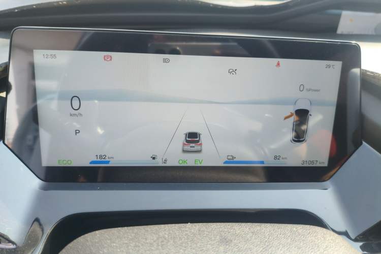 Used CHANGAN OSHAN Z6 New Energy 2023 ZhiDian iDD 150KM Flagship PLUS Instrument Cluster