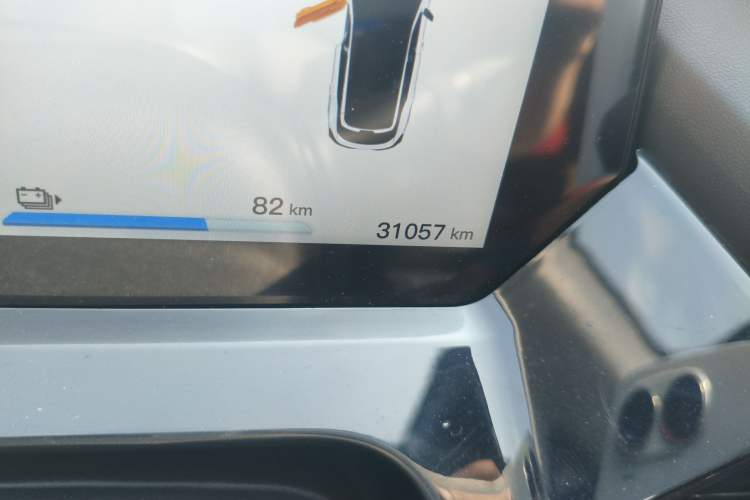 Used CHANGAN OSHAN Z6 New Energy 2023 ZhiDian iDD 150KM Flagship PLUS Odometer Close Up