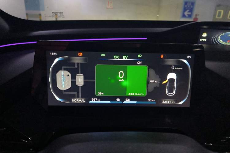 Used CHANGAN OSHAN Z6 New Energy 2023 ZhiDian iDD 150KM Flagship PLUS Instrument Cluster