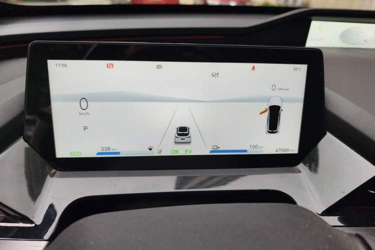 Used CHANGAN OSHAN Z6 New Energy 2023 ZhiDian iDD 150KM Flagship PLUS Smart Parking Edition Instrument Cluster