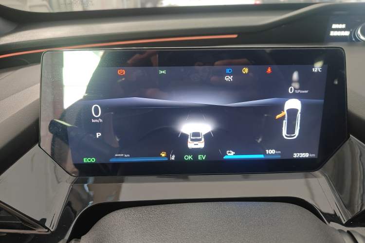 Used CHANGAN OSHAN Z6 New Energy 2023 ZhiDian iDD 150KM Flagship PLUS Instrument Cluster