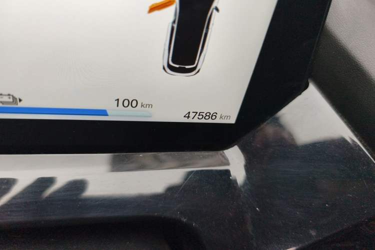 Used CHANGAN OSHAN Z6 New Energy 2023 ZhiDian iDD 150KM Flagship PLUS Smart Parking Edition Odometer Close Up