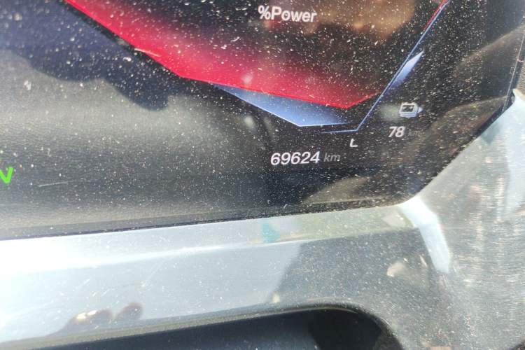 Used CHANGAN OSHAN Z6 New Energy 2023 ZhiDian iDD 150KM Flagship PLUS Odometer Close Up