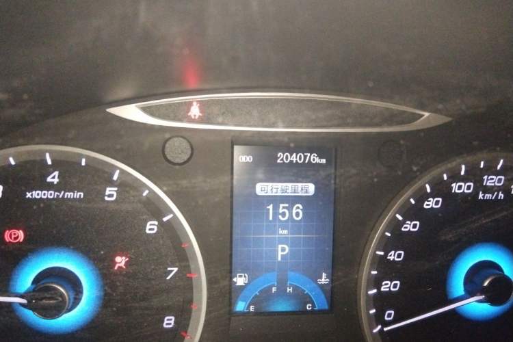 Used CHANGAN Raeton 2013 1.8T Automatic Prestige Model China IV Standard Odometer Close Up