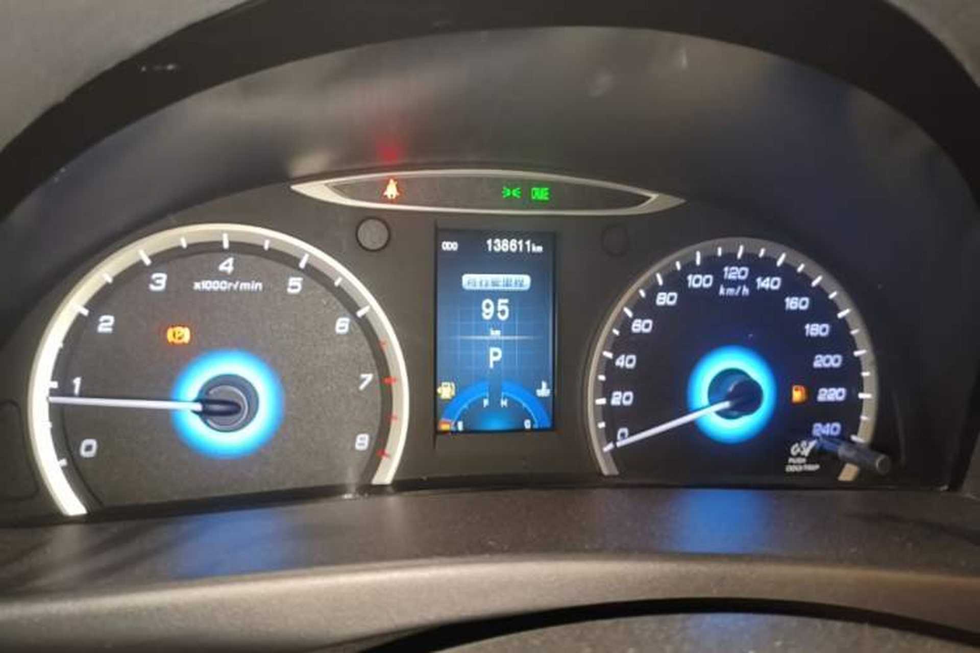 Used CHANGAN Raeton 2013 1.8T Automatic Flagship Model China IV Standard Odometer Close Up