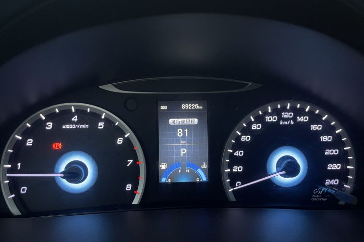 Used CHANGAN Raeton 2013 1.8T Automatic Prestige Model China IV Standard Odometer Close Up