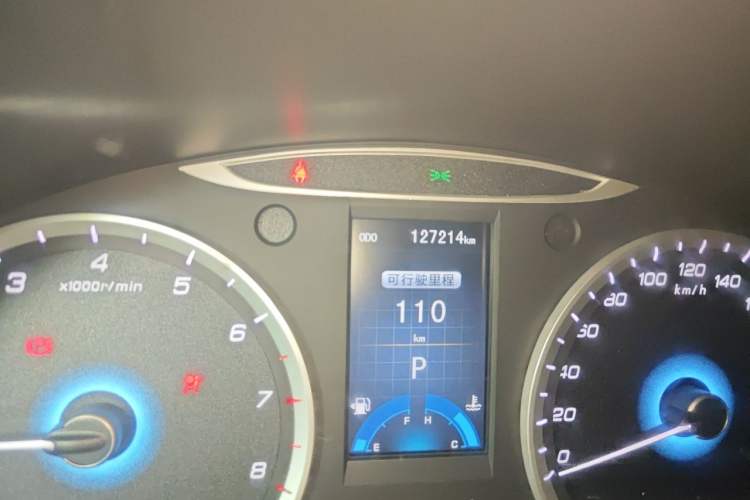 Used CHANGAN Raeton 2014 1.8T Automatic Prestige Anniversary Edition China IV Standard Odometer Close Up