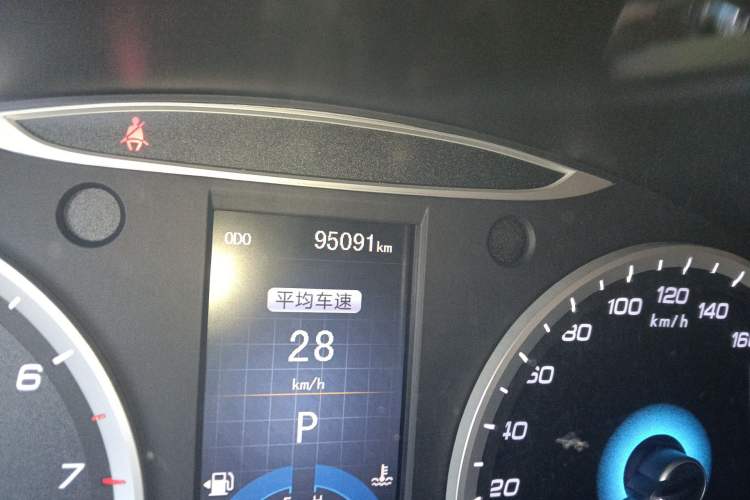 Used CHANGAN Raeton 2014 1.8T Automatic Prestige Anniversary Edition China IV Standard Odometer Close Up