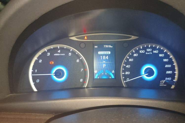 Used CHANGAN Raeton 2014 1.8T Automatic Elite Anniversary Edition China IV Standard Odometer Close Up