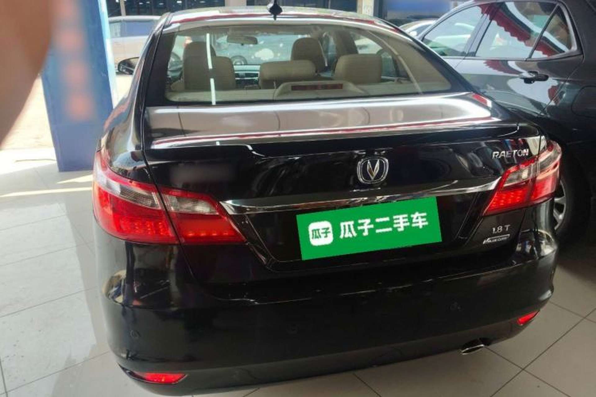 Used CHANGAN Raeton 2016 1.8T Automatic Smart Enjoyment Deluxe Model Rear