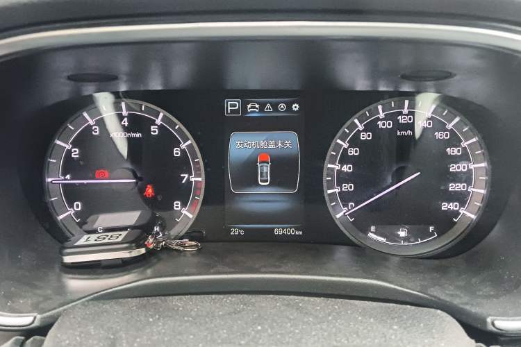 Used CHANGAN Raeton CC 2018 1.5T Automatic Haoya Model Guangmang Edition China V Standard Instrument Cluster