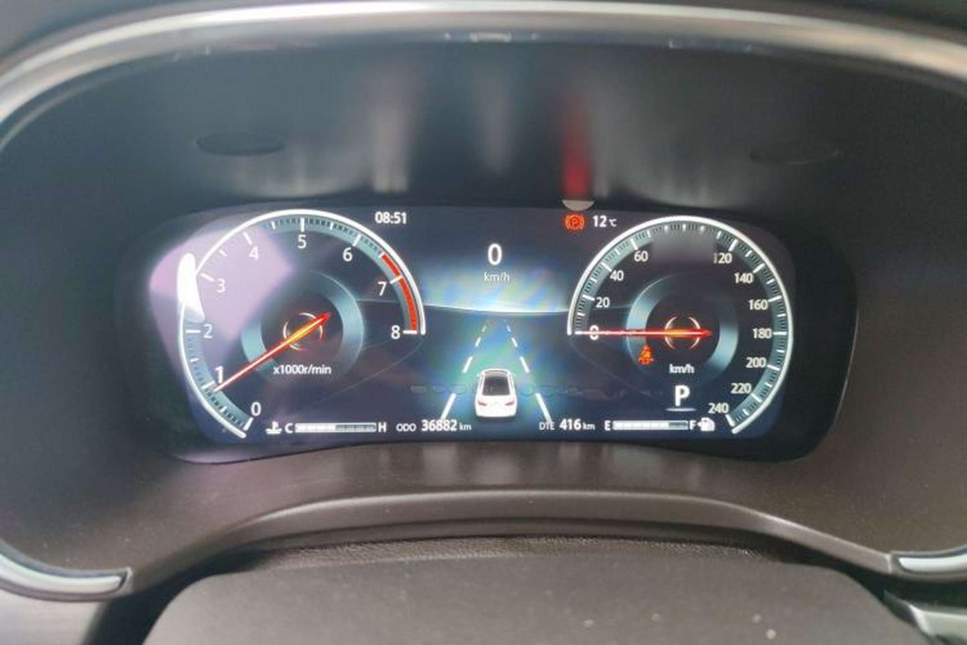 Used CHANGAN Raeton CC 2018 1.5T Automatic Zunya Model China V Standard Instrument Cluster