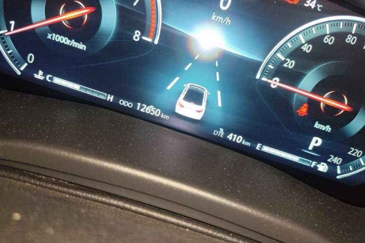 Used CHANGAN Raeton CC 2018 1.5T Automatic Zunya Model China V Standard Instrument Cluster