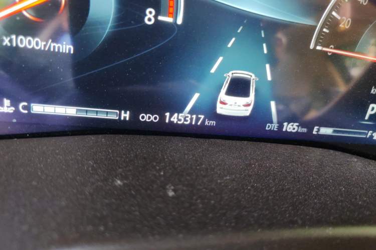 Used CHANGAN Raeton CC 2018 1.5T Automatic Zunya Model China V Standard Odometer Close Up