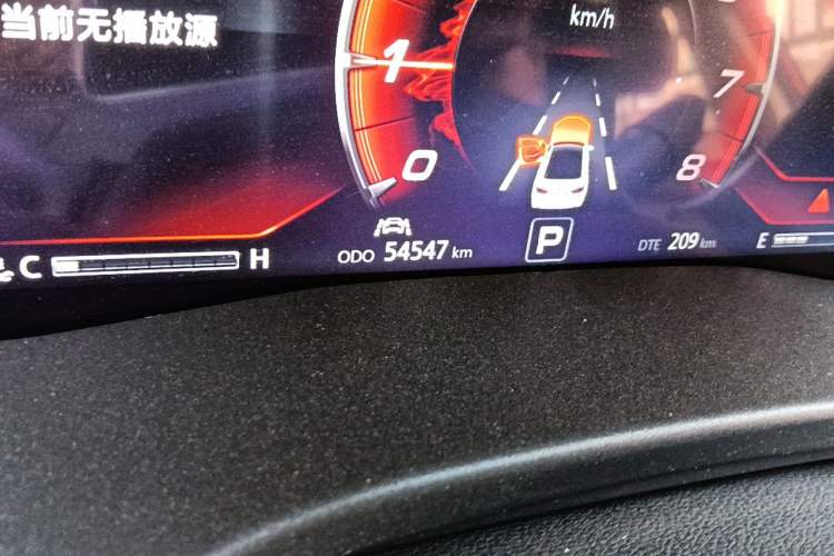 Used CHANGAN Raeton CC 2018 1.5T Automatic Zunya Model China V Standard Odometer Close Up