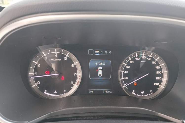 Used CHANGAN Raeton CC 2018 1.5T Manual Elegant Model China V Standard Instrument Cluster