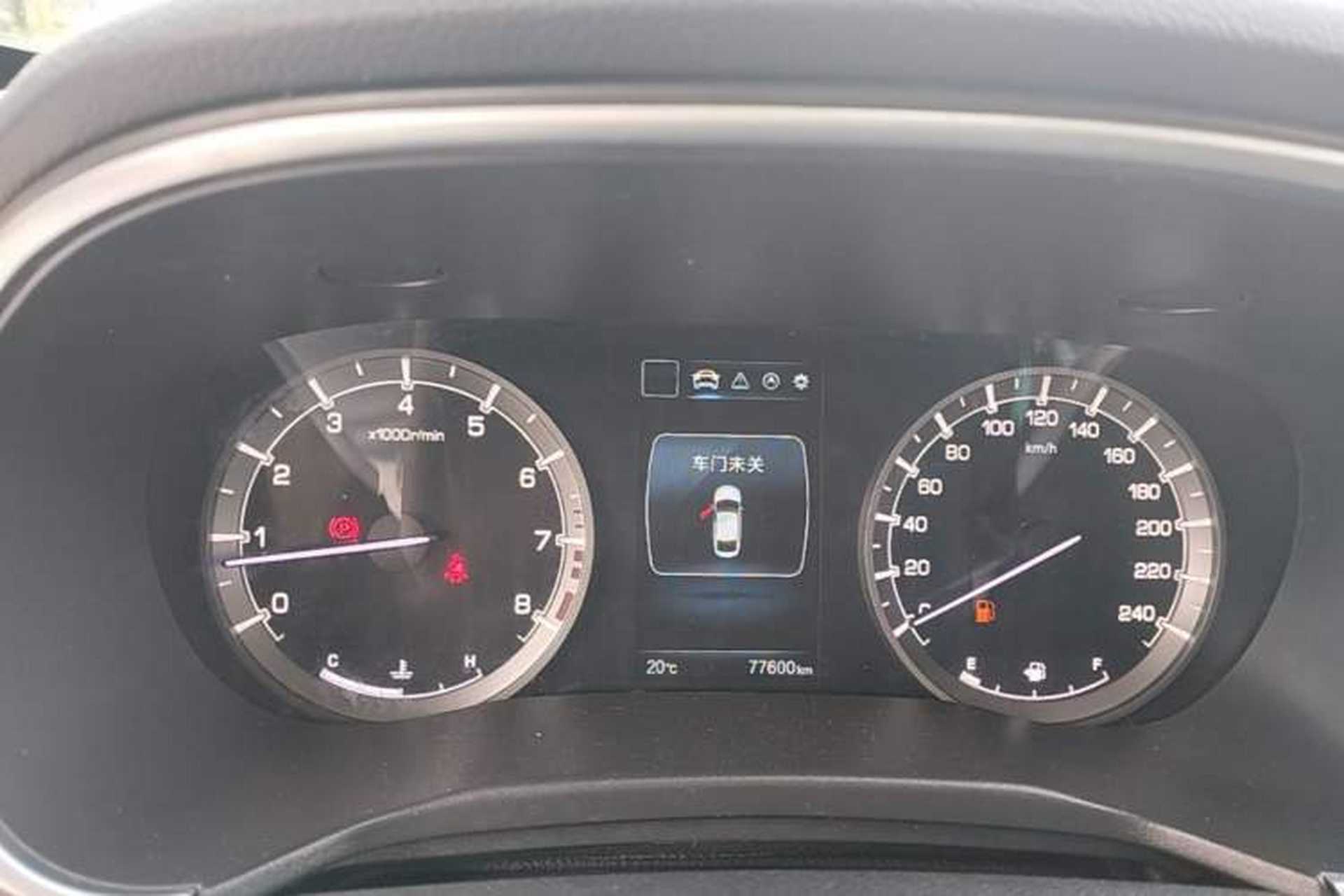 Used CHANGAN Raeton CC 2018 1.5T Manual Elegant Model China V Standard Instrument Cluster