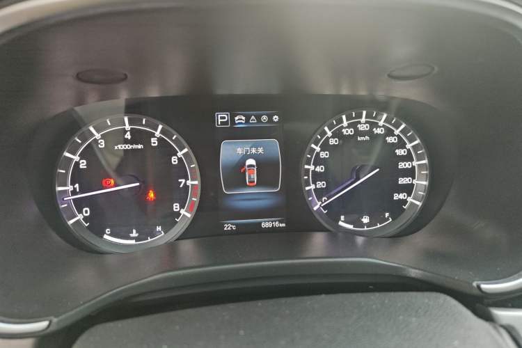 Used CHANGAN Raeton CC 2018 1.5T Automatic Elegant Starry Edition China V Standard Instrument Cluster