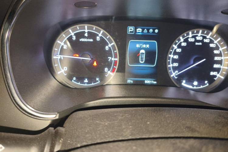 Used CHANGAN Raeton CC 2018 1.5T Automatic Elegant Starry Edition China V Standard Instrument Cluster