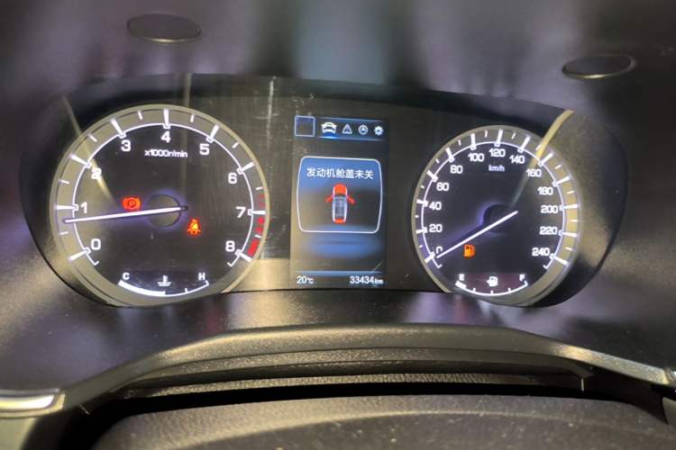 Used CHANGAN Raeton CC 2018 1.5T Manual Luxury Model China V Standard Instrument Cluster