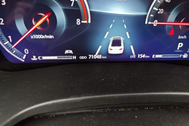 Used CHANGAN Raeton CC 2018 1.5T Automatic Zunya Model China V Standard Odometer Close Up